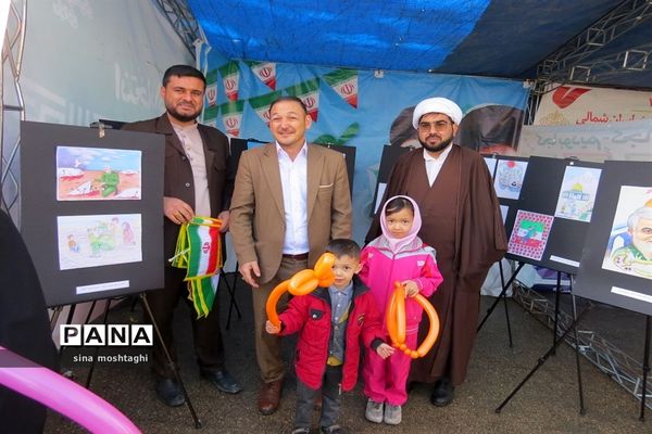 راهپیمائی ۲۲بهمن ماه۱۴۰۲ با حضور پرشور شهروندان شهرستان بجنورد