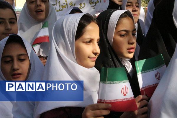 فریاد استکبارستیزی در قیامدشت طنین‌انداز شد