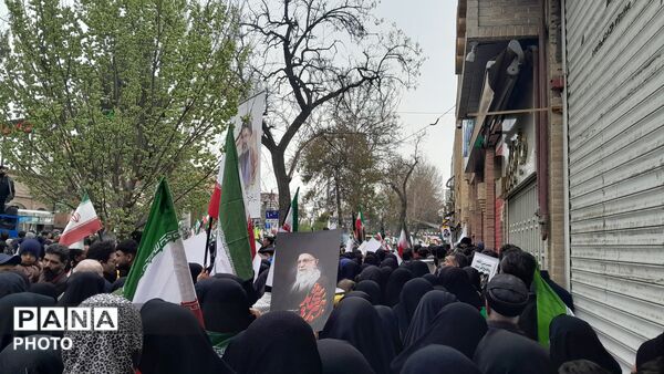 راهپیمایی قدس ، نماد مقاومت و وحدت ملت ایران و اسلامی ۲