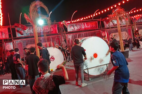 شب عاشورای حسینی در فاز ۲ اندیشه
