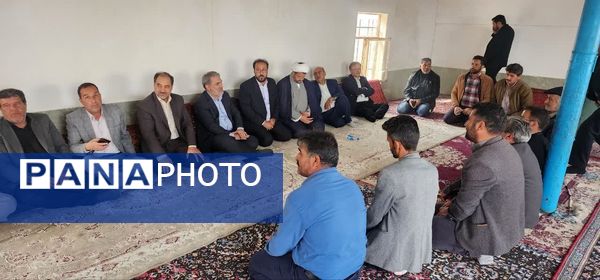 نماینده مجلس مهمان روستاییان جلگه رخ شد 