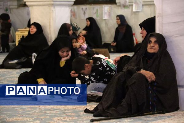 مراسم ایام فاطمیه در امامزاده عباس بن موسی (ع) بجنورد 