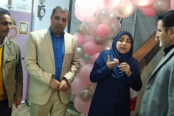 افتتاحیه طرح یاریگران زندگی در دبستان دخترانه شهید رستمی شهرقدس
