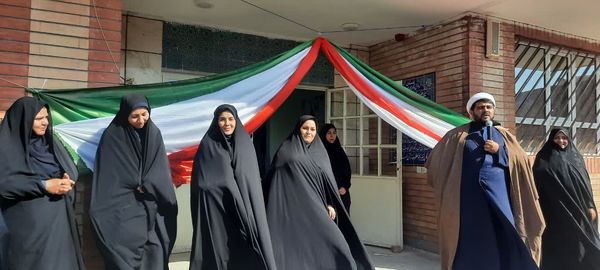 افتتاح اتاق بهداشت در دبیرستان نسرین عرب ساوه