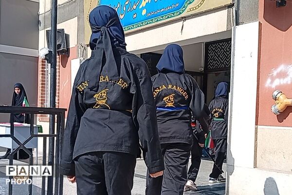 افتتاحیه المپیاد ورزشی درون مدرسه ای در دبیرستان شهید سیدرضی موسوی