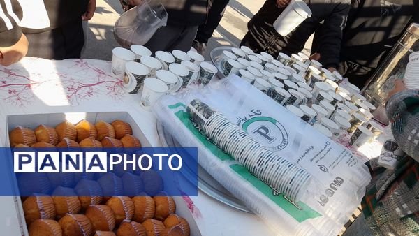 دانش‌آموزان مدرسه شاهد شهید کاظمی در سوگ شهادت حضرت فاطمه (س)