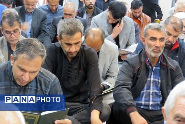 مراسم شهادت رئیس جمهور شهید سید ابراهیم رئیسی در شهر درق 