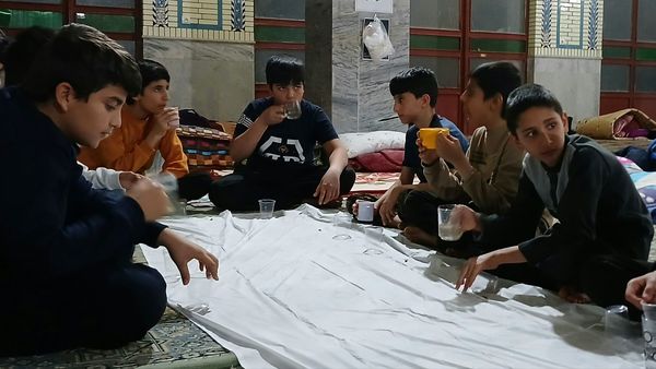  اعتکاف دانش‌آموزی در شهرستان بن