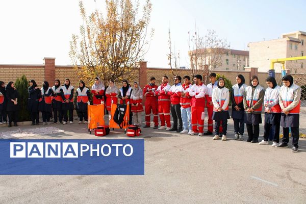 مانور سراسری زلزله و ایمنی در پردیس