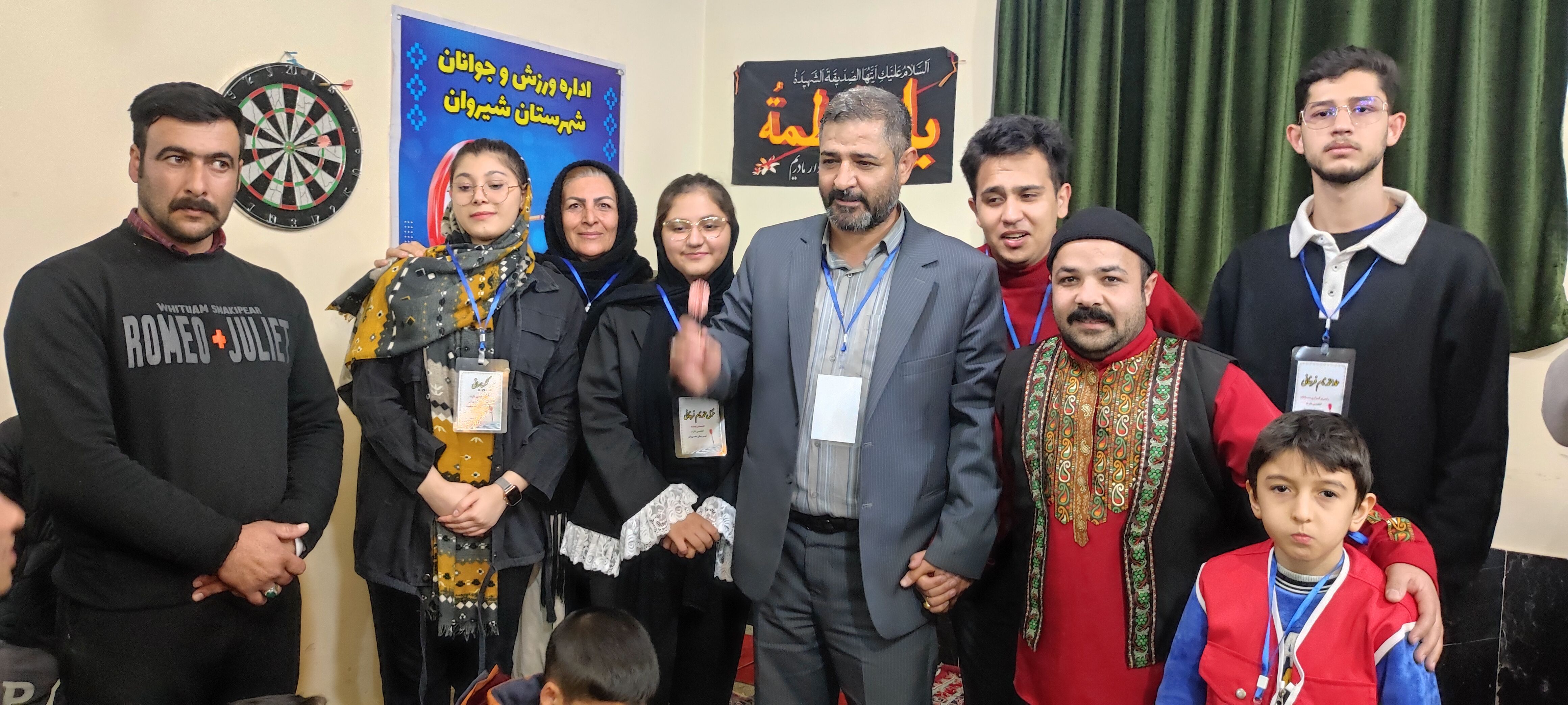 برگزاری مسابقه دارت در مسجد سجادیه شهر خانلق