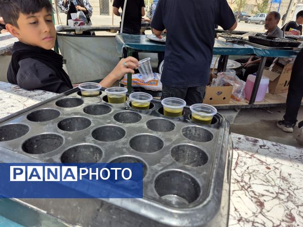 مراسم عزاداری ظهر عاشورا در هیئت الزهرا(س) نیشابور 