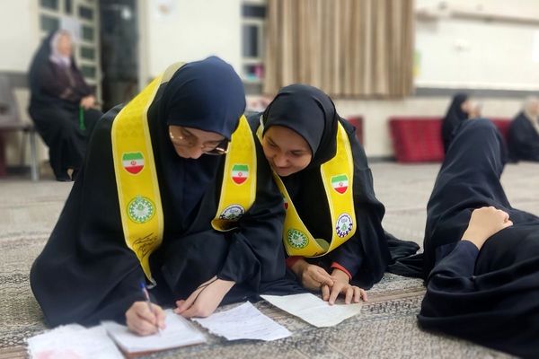 اختتامیه اعتکاف دانش‌آموزی رباط‌کریم با حضور مسئولان