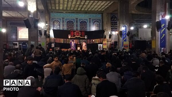 مراسم شب ۲۳ ماه رمضان در مسجد جامع نیشابور 