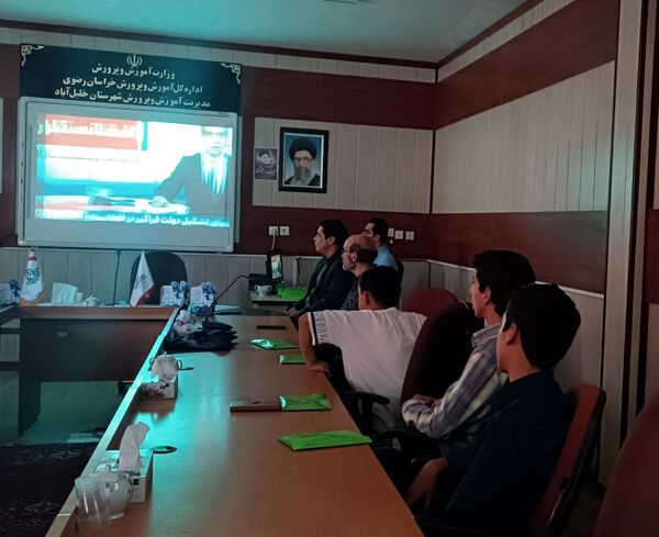 مراسم تقدیر از خبرنگاران شهرستان خلیل‌آباد