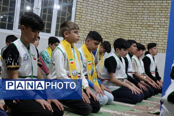 برگزاری پیش اردوی ملی پیشتازان ویژه پسران در استان اردبیل