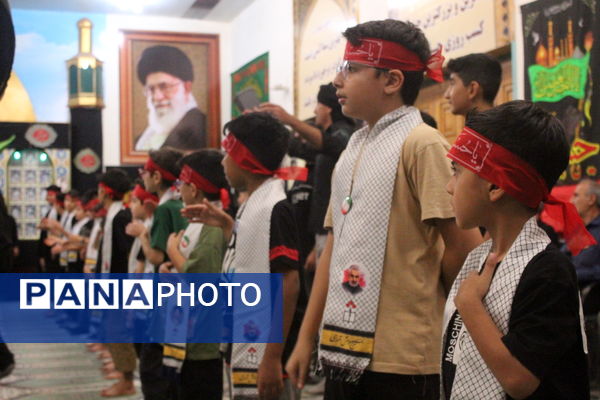 سوگواره احلی من العسل در گلوگاه 