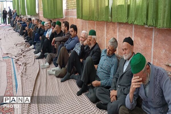 مراسم عزاداری امام رضا علیه السلام در حسینیه شهر بار نیشابور