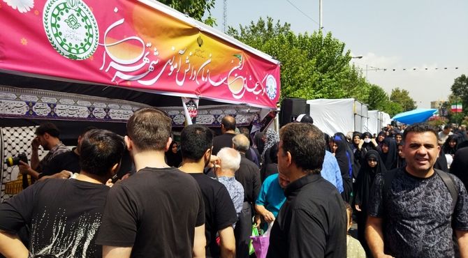 خیل عاشقان در مسیر دلدادگی جاماندگان اربعین