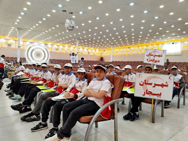 برگزاری دوازدهمین دوره المپیاد دادرس هلال احمر کردستان