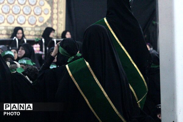 زمزمه‌های دخترانه در سوگِ دردانه حسین(ع)؛ محفلِ ارادت به حضرت رقیه(س) در اسلامشهر