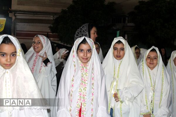 آیین عبادی نماز استغاثه و تقدیر از برگزیدگان برتر قرآنی در چهاردانگه