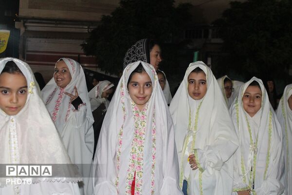 آیین عبادی نماز استغاثه و تقدیر از برگزیدگان برتر قرآنی در چهاردانگه