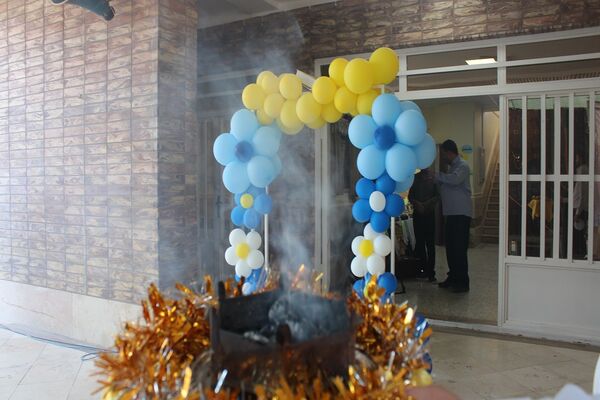 آیین نمادین نواختن زنگ آغاز تحصیلی در مدارس خوزستان