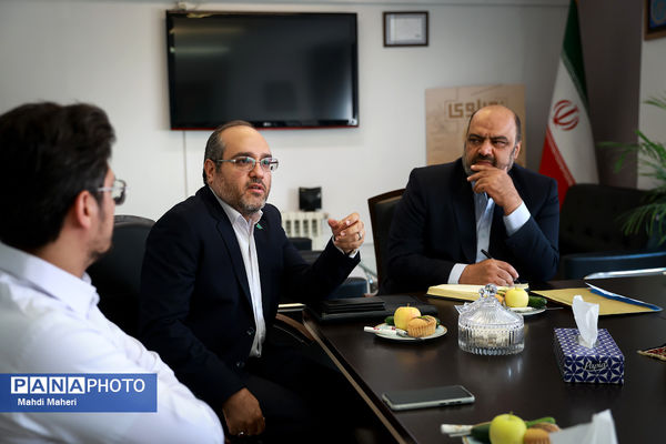 دیدار مدیرعامل بنیاد البرز با مدیرعامل خبرگزاری پانا