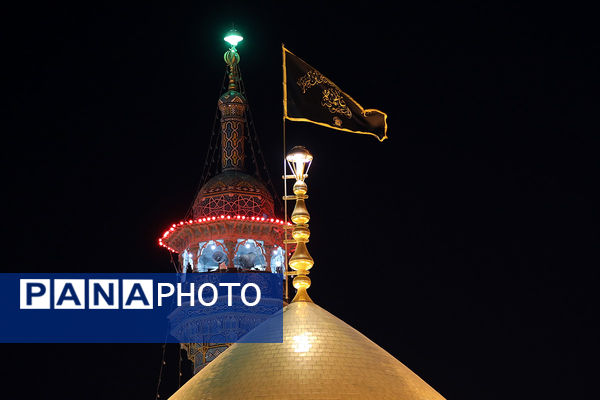 حرم کریمه اهل بیت در  شام شهادت حضرت زهرا(س)