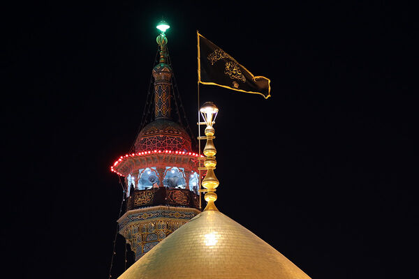 حرم کریمه اهل بیت در  شام شهادت حضرت زهرا(س)