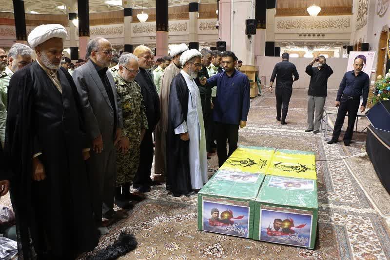 پیکر مطهر 2 شهید مدافع حرم در قم تشییع شد