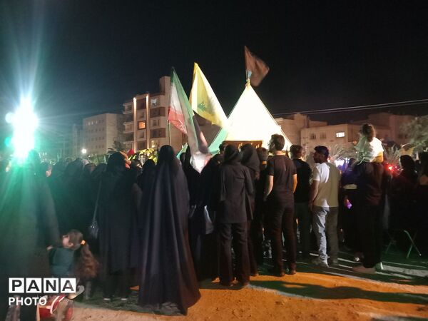 خیمه های سوخته در شام غریبان