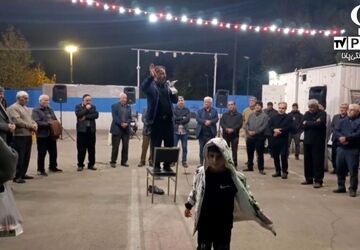 اجتماع بزرگ فاطمیون در بوستان امید