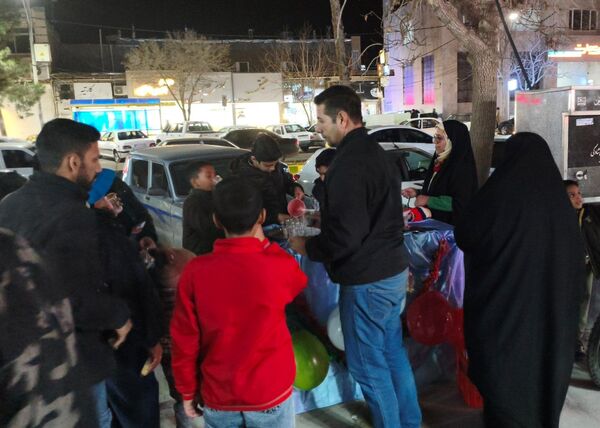 موکب مادرانه شنبه های ام البنینی در بازار  سرخس