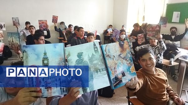 گرامیداشت روز دانش آموز در دبیرستان شاهد ابوذر غفاری 