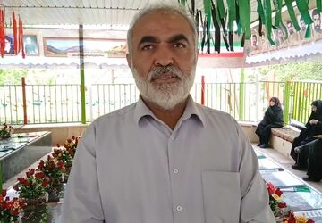 برگزاری مراسم یادبود و بزرگداشت شهدای دفاع مقدس و جهاد 12 روزه طالقان 