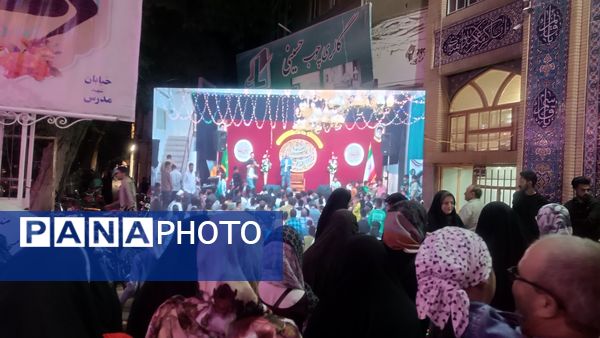 جشن میلاد امام رضا (ع) در مسجد الرضای نیشابور 