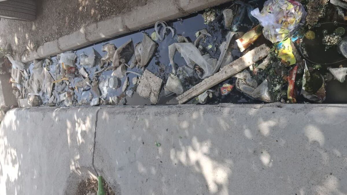 نهرهای آلوده در روستای تلوری خرم آباد؛ مطالبه‌گری اهالی برای حفظ محیط زیست و سلامت عمومی