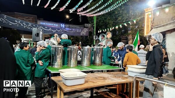 هشتاد و پنجمین شب از فعالیت چایخانه فاطمه الزهرا در قاب پانا 