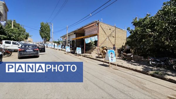 یادواره شهدا در روستای خرق شهرستان شیروان 
