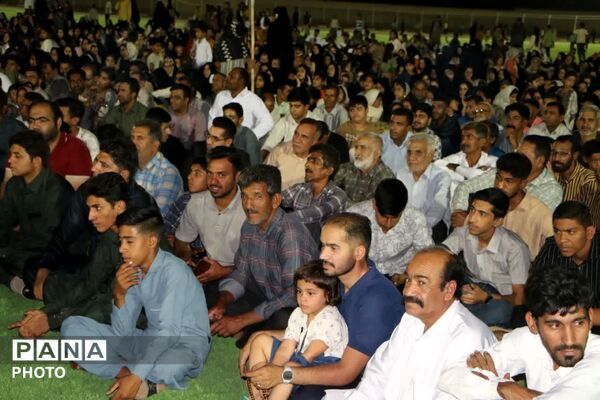 جشن ولایت مشقِ وصال فهرج آکنده از شور و شعف علوی شد