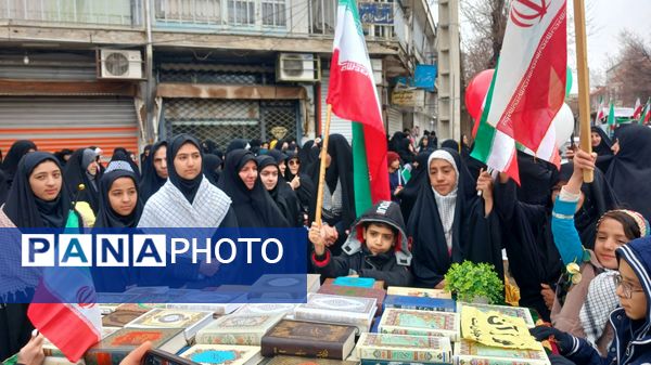 راهپیمایی ۲۲ بهمن در شهرستان فارسان