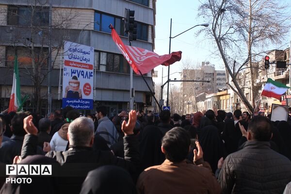 تهران در سوگ رهبر شهید انقلاب