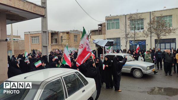 حضور گسترده مردم ولایتمدار سامن در راهپیمایی روز جهانی قدس