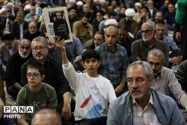 مراسم چهلمین روز شهادت «علی لاریجانی» در قم