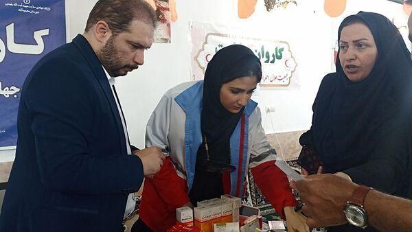 کاروان سلامت و ایستگاه سلامت در شهرستان محمودآباد