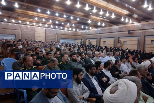 مراسم تکریم و معارفه فرمانده سپاه ناحیه مقاومت بسیج حضرت عبدالعظیم (ع) شهرستان ری