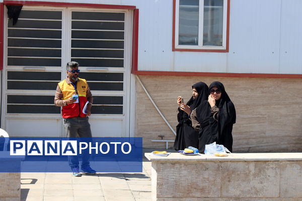 رقابت‌های اطفاء حریق مراقبین سلامت استان قم