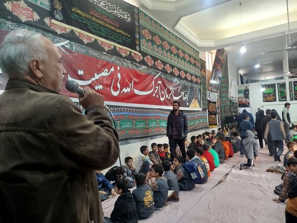تجدید پیمان انقلاب و اهل بیت (ع) در دبستان شهید پسندیده فدافن