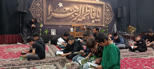 مراسم سینه زنی و دهه دوم فاطمیه در حسینیه شیرزاد نیشابور 